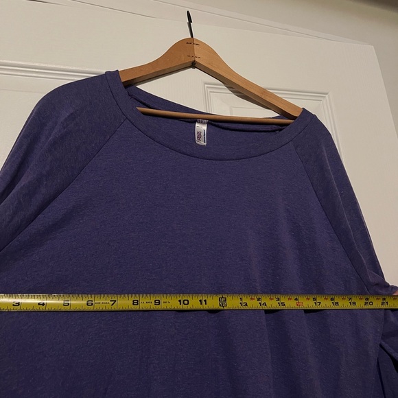 american apparel purple crewneck sweater - Picture 3 of 3